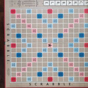 Vintage 1976 Scrabble Board Game